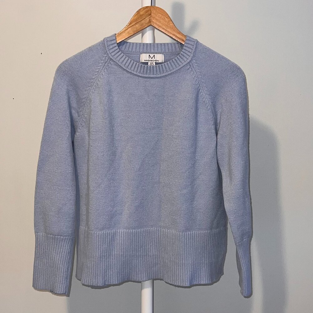 French Blue Crewneck Sweater